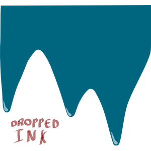 dropped ink