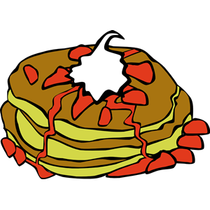 pancakes berries