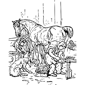horse-shoeing