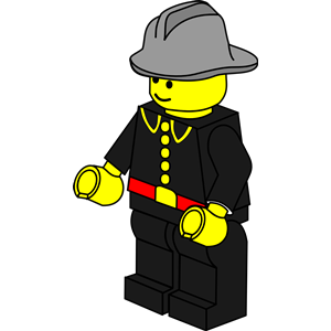 LEGO Town -- fireman