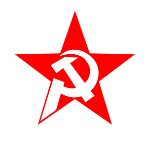 Hammer and Sickle in Star