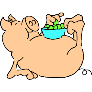 Pig Eating
