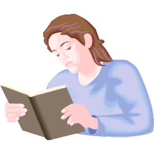 Girl Reading 1
