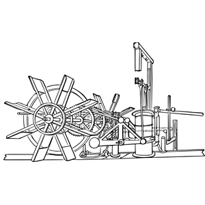 Steamboat machinery