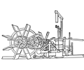 Steamboat machinery