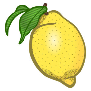 lemon - coloured