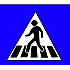 Crossing Traffic Sign