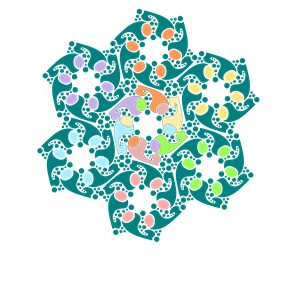 Hexagonal Tesselation Pattern