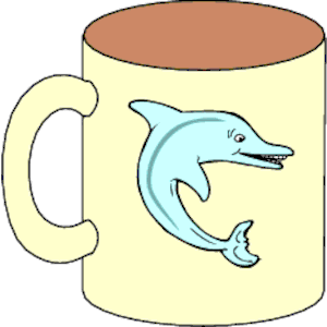 Mug Dolphin