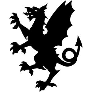 Somerset dragon silhouette