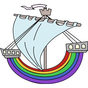 Rainbow Boat