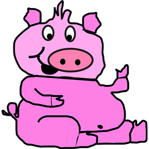 Pink pig