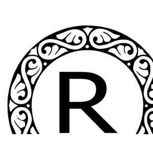 Letter R Monogram
