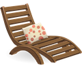 Deck chair from Glitch