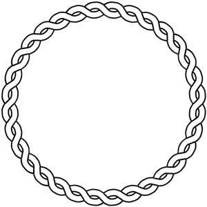 rope border circle