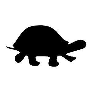Silhouette - turtle