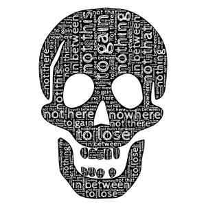 Skull Typography