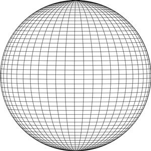 3D Wireframe Sphere