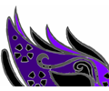 Purple Mask-masquerade
