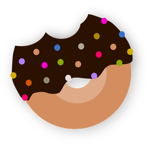 Delicious Donut With Chocolate