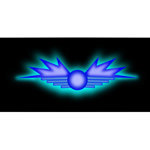 Glowing Wing Symbol
