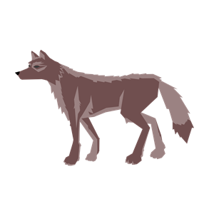 wolf brown