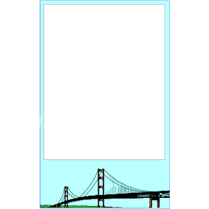 Golden Gate Bridge Frame