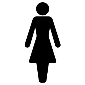 Female Symbol Silhouette