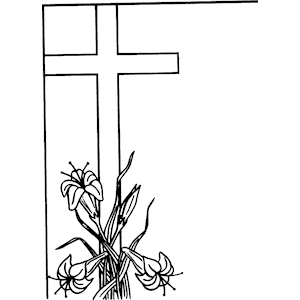 Cross & Lilies 3
