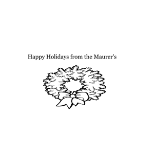 Maurer Holiday Wreath