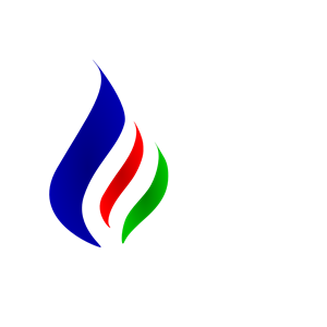 B&w Flame Logo