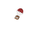 Parachute on box