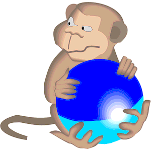 Monkey with Ball