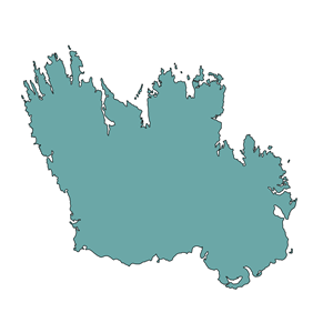 Outline Map Of Ireland