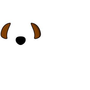 Dog Black Brown Ears