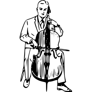 Man playing cello