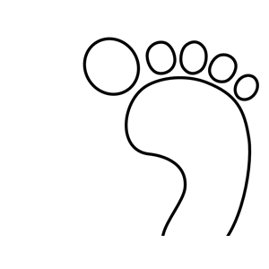 Hollow Right Foot