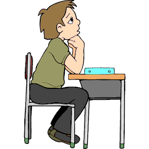 Student at Desk 1