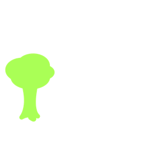 Tree Green Silhouette