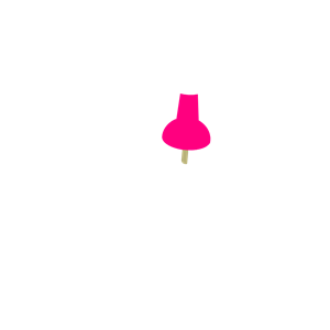 Pink Push Pin