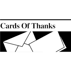 Cards of Thanks