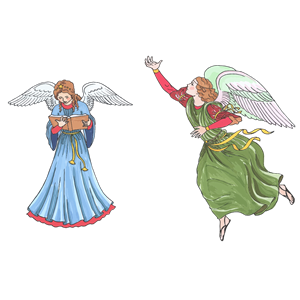 Two Female Angels