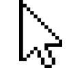 White Pixel Mouse Cursor Arow (Fixed)