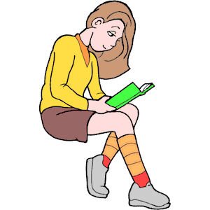 Girl Reading 6
