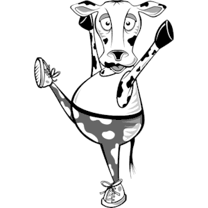 Aerobics - Cow 1