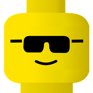 LEGO smiley -- cool