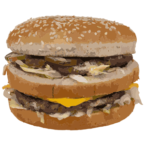 Big Mac hamburger