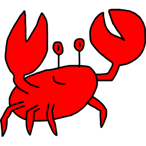 Friendly crab