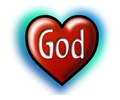 God Heart (Text as image/path)