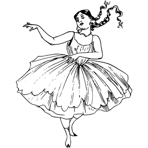 Dancing lady